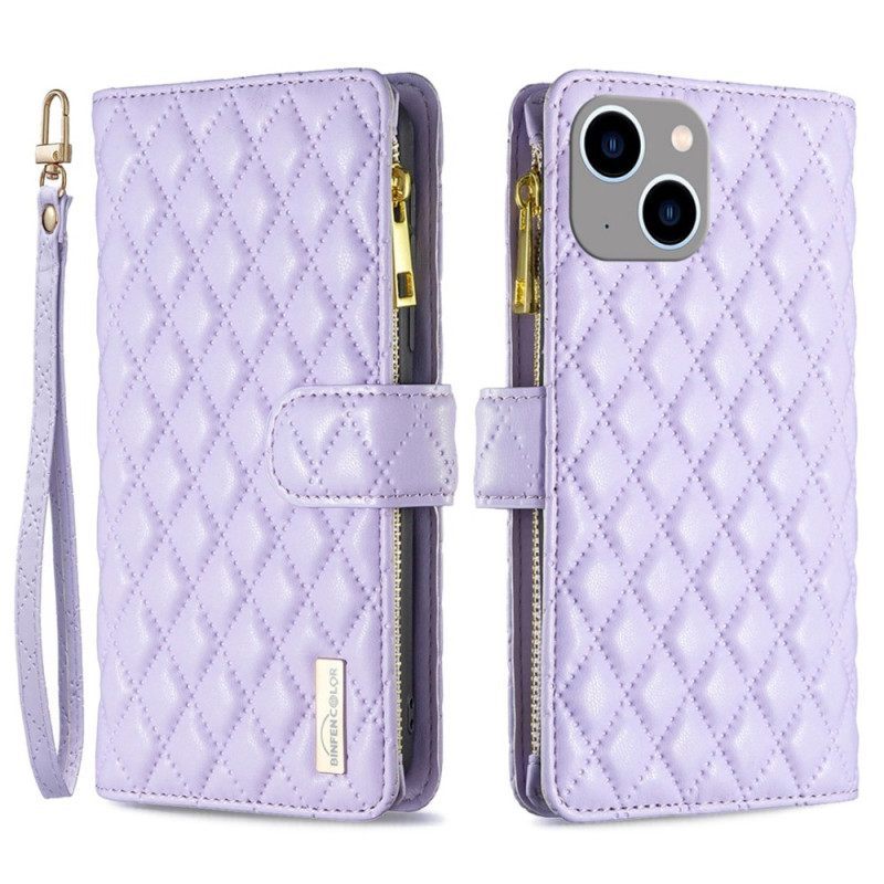 Κάλυμμα iPhone 14 Plus Binfen Color Style Quilted