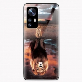 θηκη κινητου Xiaomi 12 / 12X Lion Cub's Dream Tempered Glass