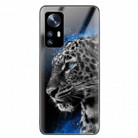 Θήκη Xiaomi 12 / 12X Γυαλί Feline Head Tempered Glass