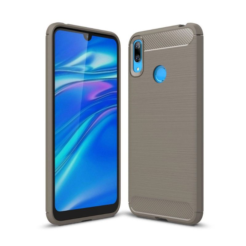 Θήκη Huawei Y7 2019 Carbon Brushed Gel