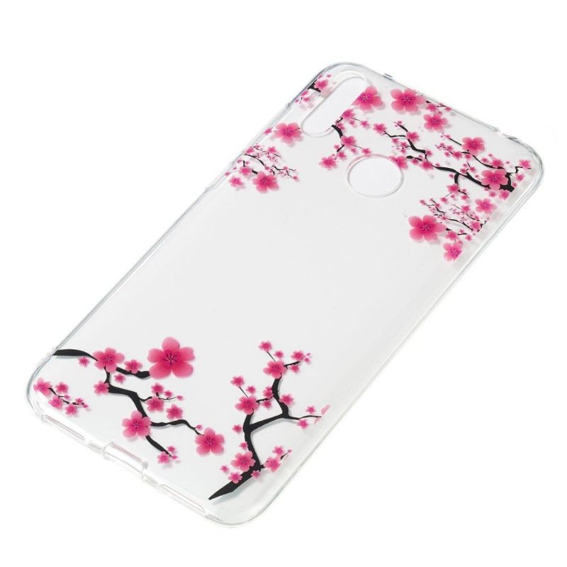 Θήκη Huawei Y7 2019 Διαφανή Κλαδιά Floral