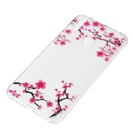 Θήκη Huawei Y7 2019 Διαφανή Κλαδιά Floral