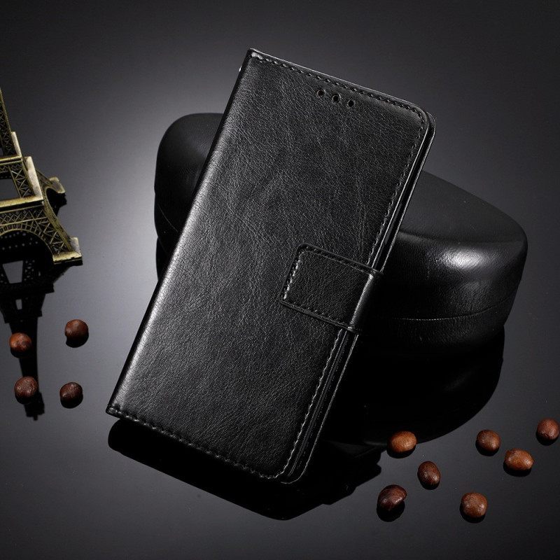 δερματινη θηκη OnePlus 10T 5G με κορδονι Faux Leather Flashy Με Λουράκι