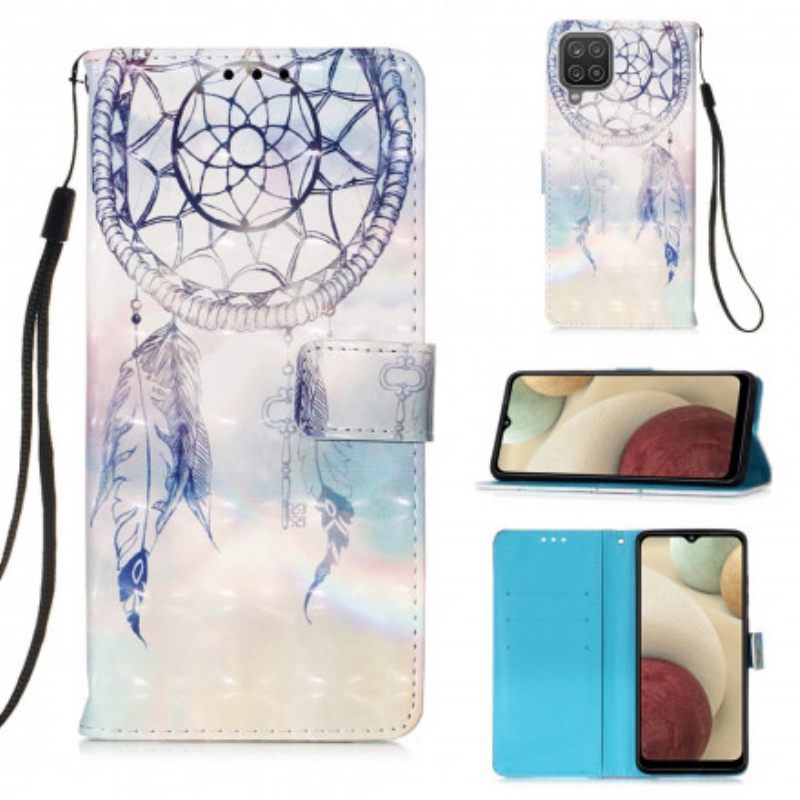 δερματινη θηκη Samsung Galaxy M12 / A12 Παστέλ Dream Catcher