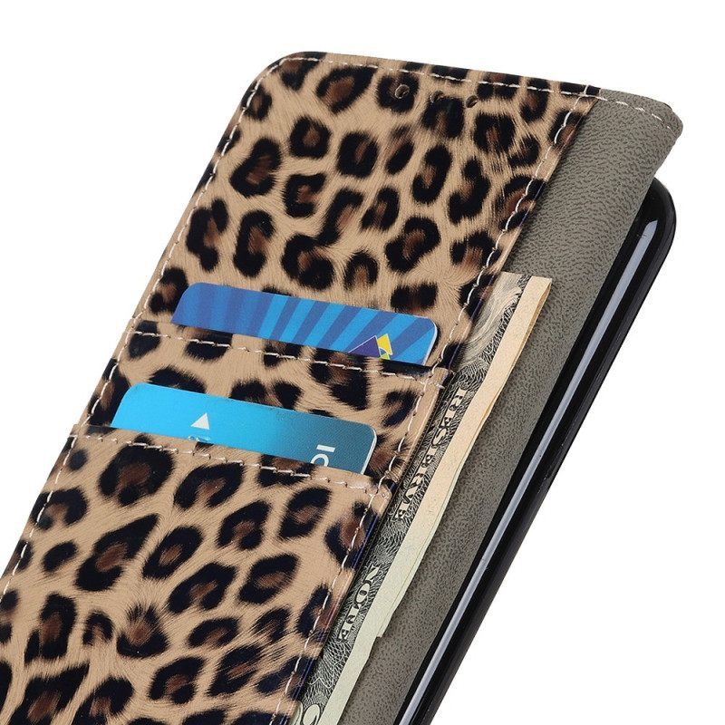 δερματινη θηκη Samsung Galaxy S23 5G Leopard Skin Effect