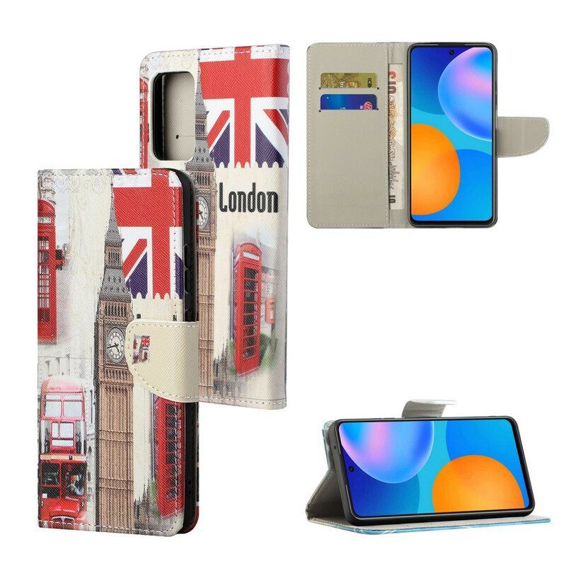 δερματινη θηκη Xiaomi Redmi Note 10 5G London Life