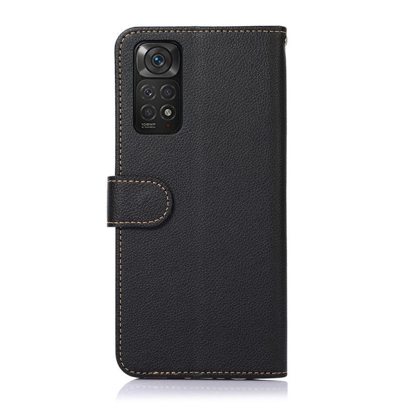 δερματινη θηκη Xiaomi Redmi Note 11 / 11S Lychee Style Rfid Khazneh