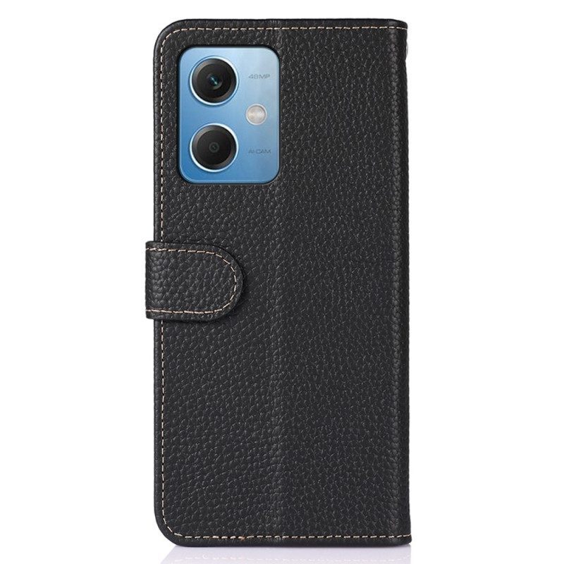 δερματινη θηκη Xiaomi Redmi Note 12 5G Khazneh Lychee Leather