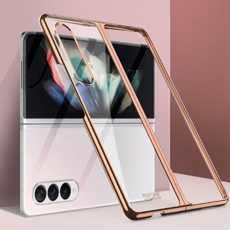 θηκη κινητου Samsung Galaxy Z Fold 3 5G Καθαρές Έγχρωμες Άκρες