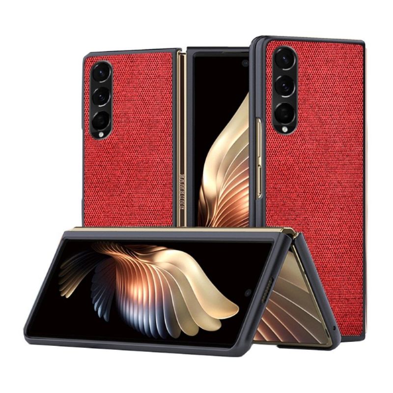 θηκη κινητου Samsung Galaxy Z Fold 3 5G Leather Effect Fabric Style