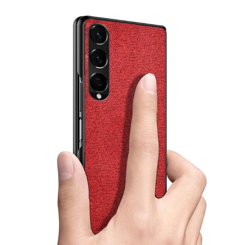 θηκη κινητου Samsung Galaxy Z Fold 3 5G Leather Effect Fabric Style