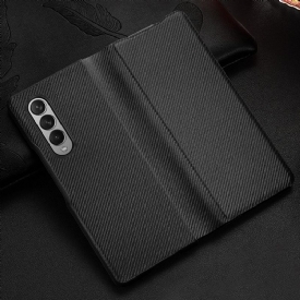 θηκη κινητου Samsung Galaxy Z Fold 3 5G Υφή Carbon Fiber Texture