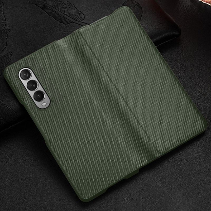 θηκη κινητου Samsung Galaxy Z Fold 3 5G Υφή Carbon Fiber Texture