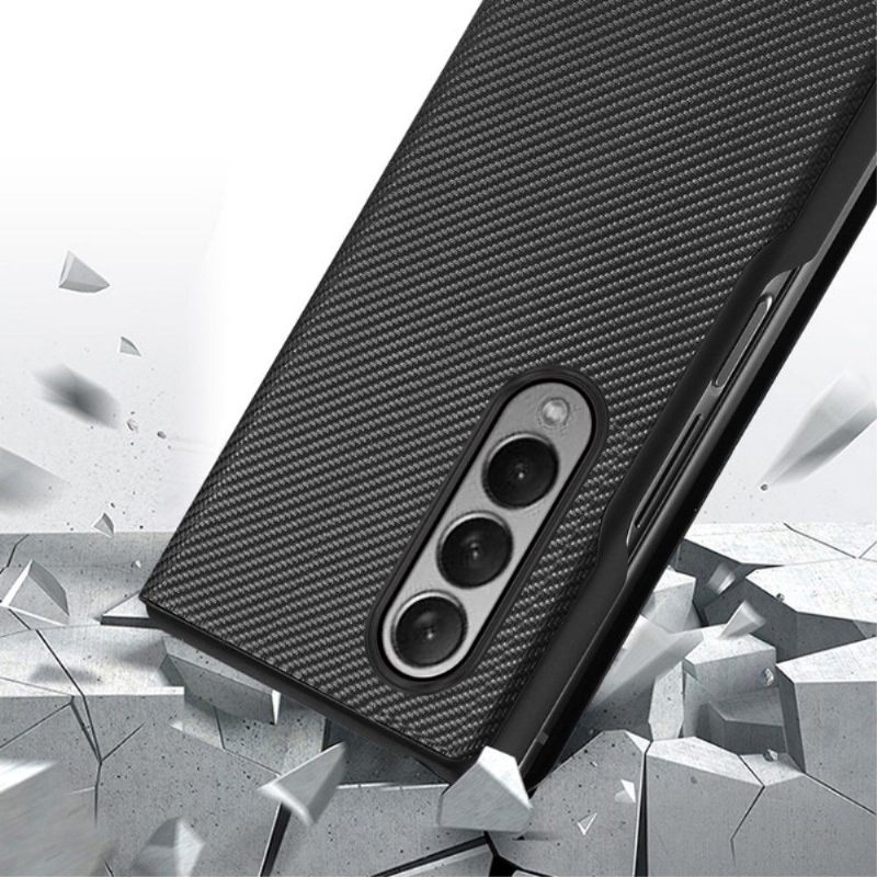 θηκη κινητου Samsung Galaxy Z Fold 3 5G Υφή Carbon Fiber Texture