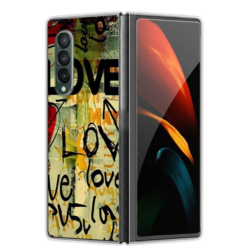 Θήκη Samsung Galaxy Z Fold 3 5G Αγάπη Αγάπη Αγάπη