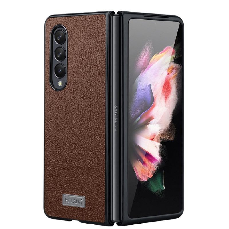 Θήκη Samsung Galaxy Z Fold 3 5G Sulada Grained Imitation Leather