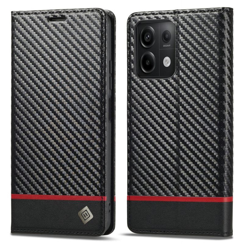 Δερματινη Θηκη Xiaomi Redmi Note 13 4g Carbon Fiber Lc.imeeke