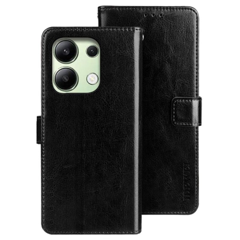 Δερματινη Θηκη Xiaomi Redmi Note 13 4g Faux Leather Idewei