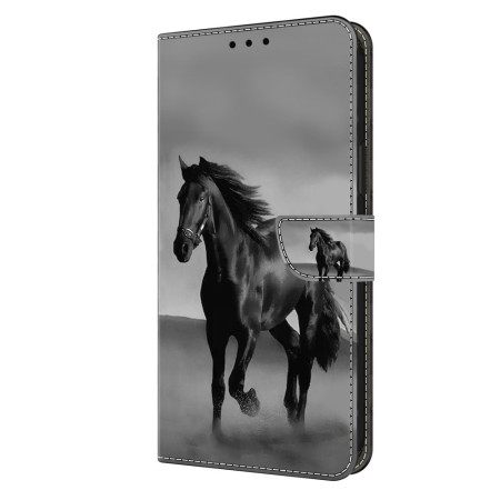 Δερματινη Θηκη Xiaomi Redmi Note 13 4g Μαύρο Άλογο