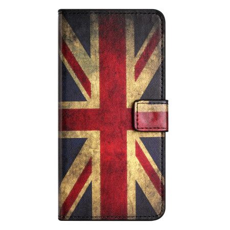 Δερματινη Θηκη Xiaomi Redmi Note 13 4g Union Jack Σιλικόνης