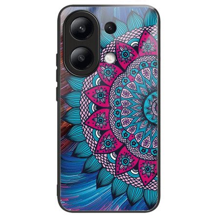 Κάλυμμα Xiaomi Redmi Note 13 4g Mandala Tempered Glass