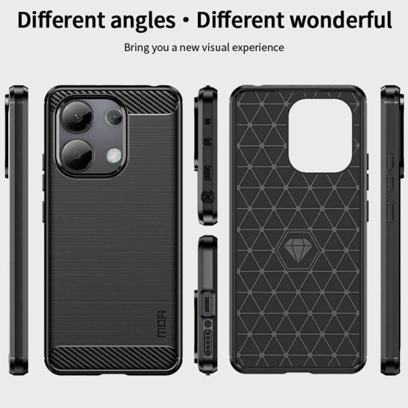 Κάλυμμα Xiaomi Redmi Note 13 4g Mofi Brushed Carbon Fiber