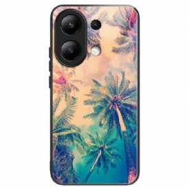 Κάλυμμα Xiaomi Redmi Note 13 4g Palm Tree Tempered Glass