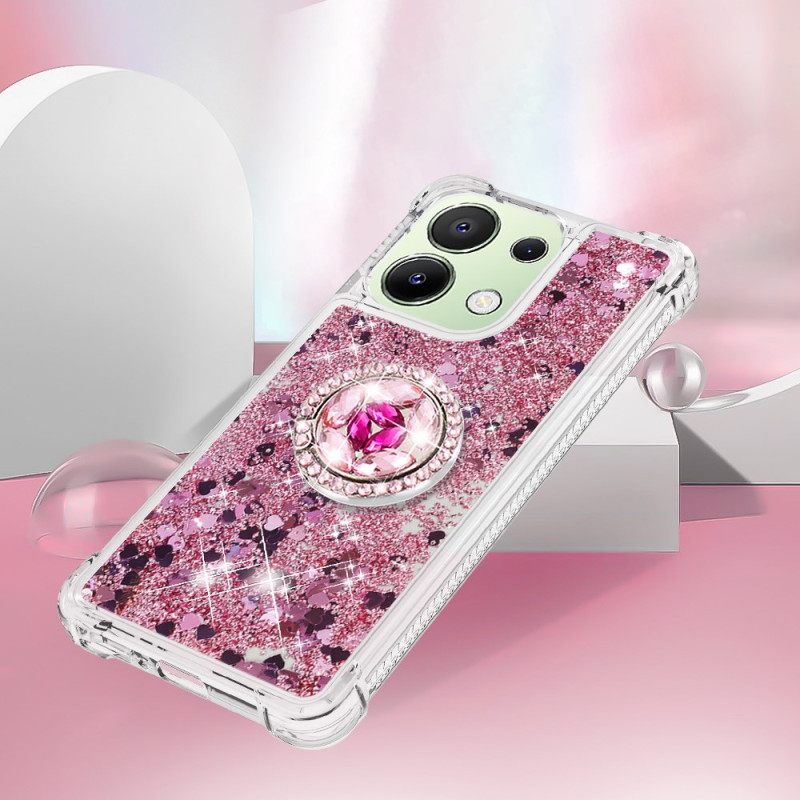 Κάλυμμα Xiaomi Redmi Note 13 4g Θήκες Κινητών Glitter Ring-support