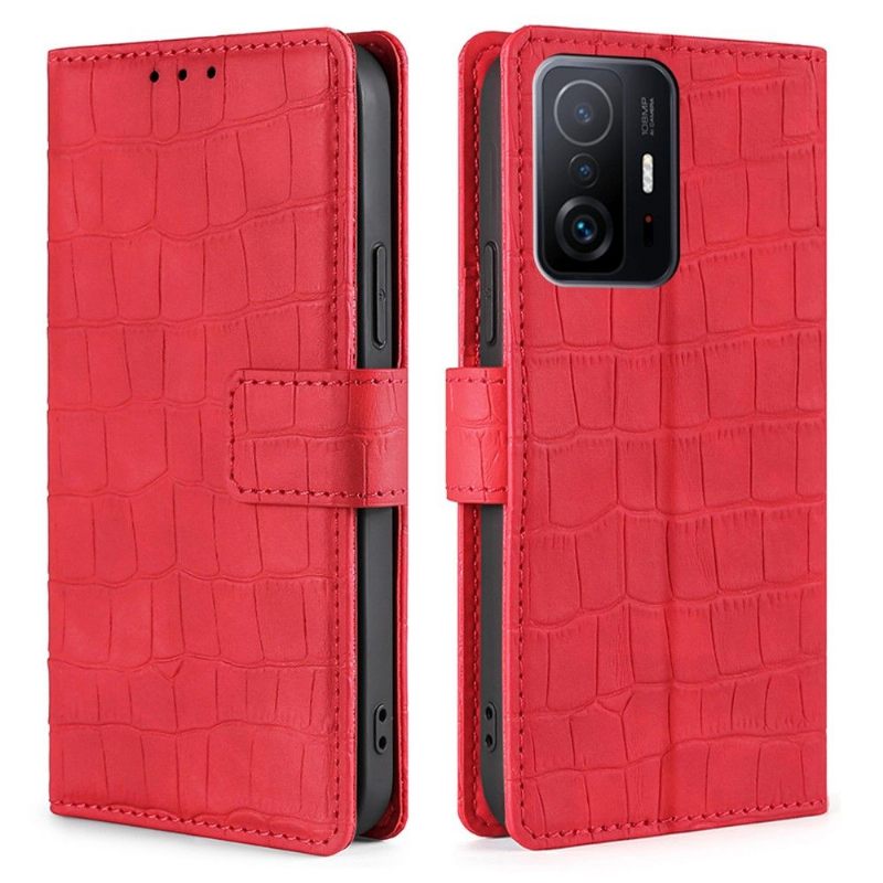 δερματινη θηκη Xiaomi 11T / 11T Pro Ana Faux Crocodile Leather