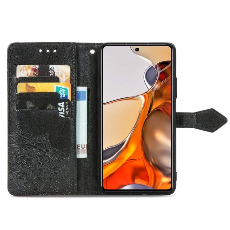 Κάλυμμα Xiaomi 11T / 11T Pro Mandala Relief Faux Leather