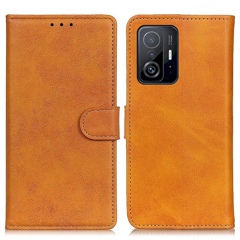 Κάλυμμα Xiaomi 11T / 11T Pro Marius Matte Leather Effect