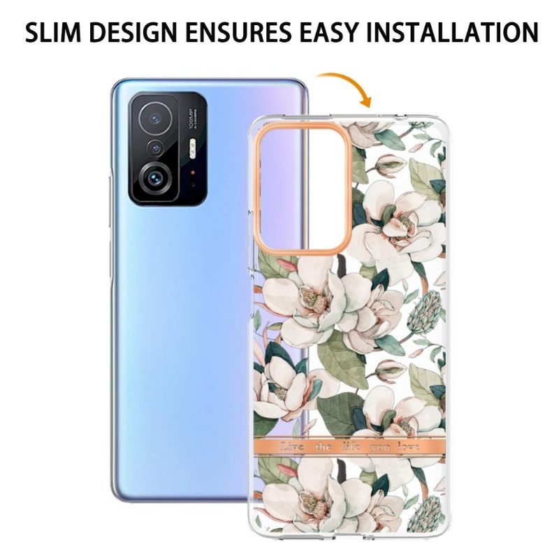 Θήκη Xiaomi 11T / 11T Pro Gardenia White Flower