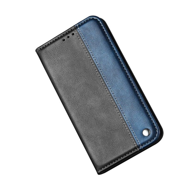 δερματινη θηκη Samsung Galaxy A10 Hirachus Bicolor Leather Effect