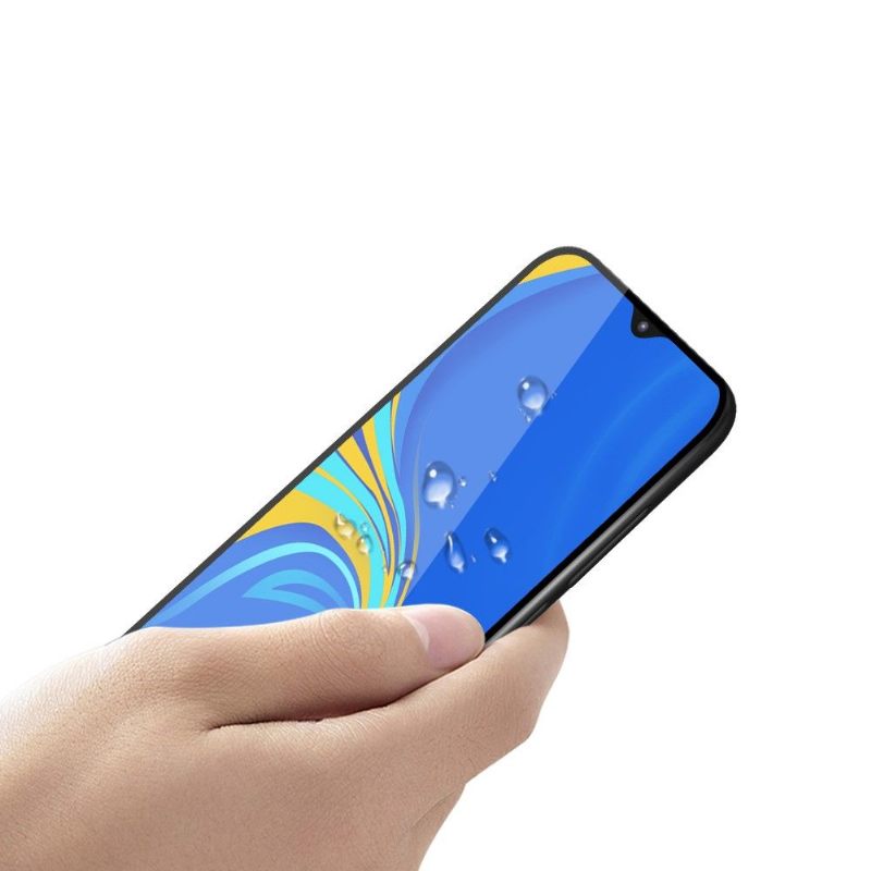 Samsung Galaxy A10 - Full Size Tempered Glass Screen Protector - Μαύρο