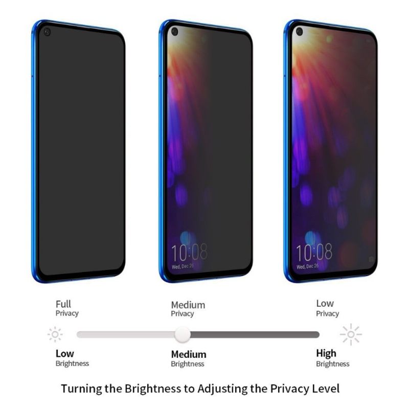 θηκη κινητου Honor View 20 - Tempered Glass And Privacy Filter