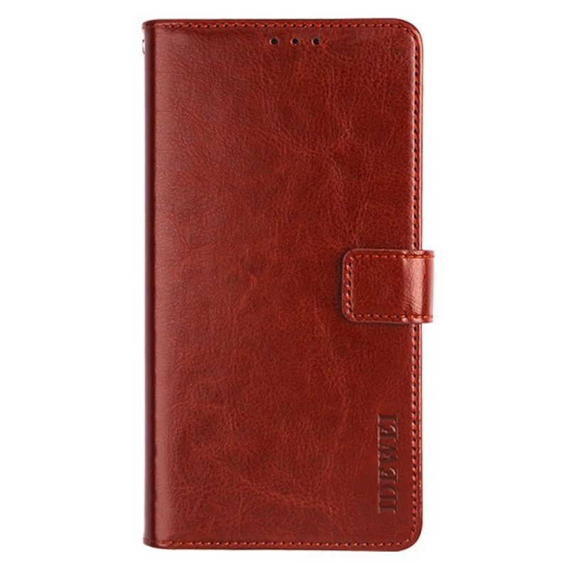 Δερματινη Θηκη Xiaomi 14 Retro Faux Leather Idewei Σιλικόνης