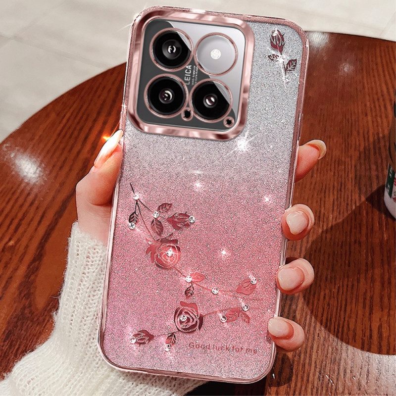 Κάλυμμα Xiaomi 14 Kadem Glitter Pattern