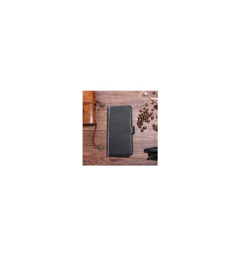 Κάλυμμα OnePlus 5 Premium Leather - Μαύρο