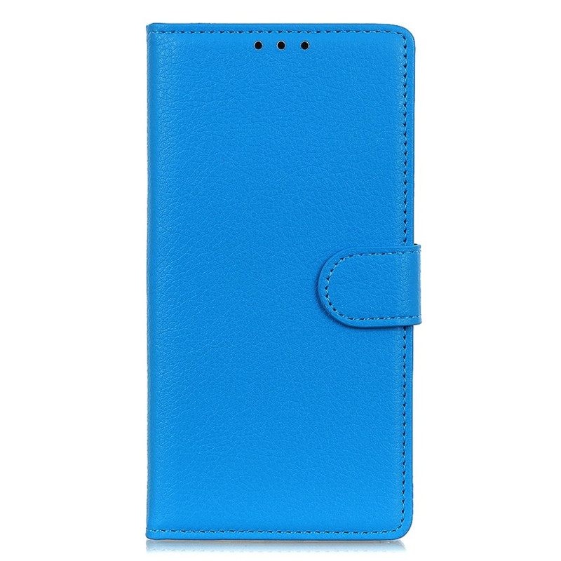 Δερματινη Θηκη Xiaomi Redmi Note 13 Pro 5g Παραδοσιακό Ψεύτικο Δέρμα Σιλικόνης