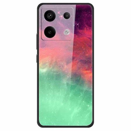 Κάλυμμα Xiaomi Redmi Note 13 Pro 5g Έγχρωμο Μοτίβο Από Σκληρυμένο Γυαλί Σιλικόνης