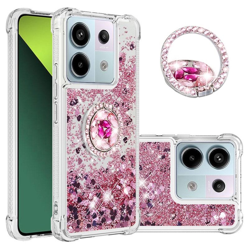 Κάλυμμα Xiaomi Redmi Note 13 Pro 5g Glitter Ring-holder