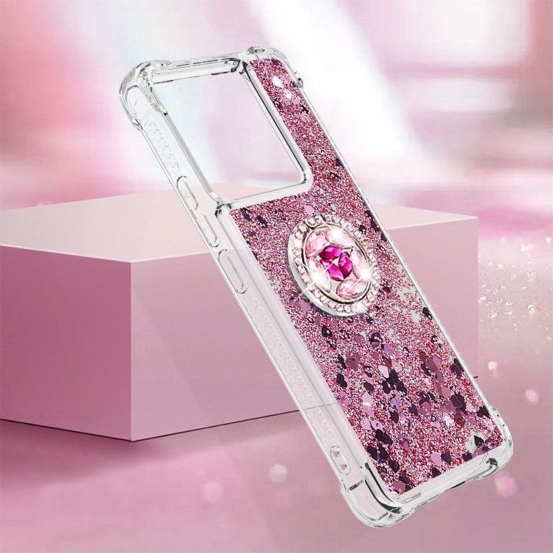 Κάλυμμα Xiaomi Redmi Note 13 Pro 5g Glitter Ring-holder