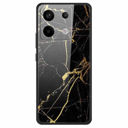 Κάλυμμα Xiaomi Redmi Note 13 Pro 5g Θήκες Κινητών Gold Grain Tempered Glass