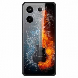 Κάλυμμα Xiaomi Redmi Note 13 Pro 5g Θήκες Κινητών Σκληρυμένο Γυαλί Κιθάρα Πάγου Και Φωτιάς