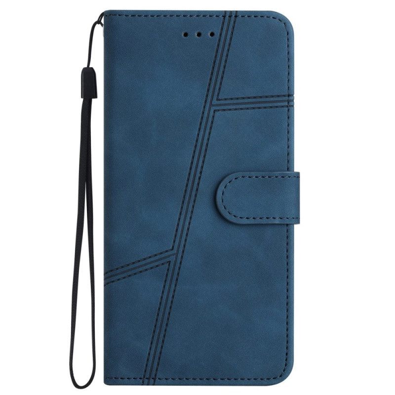 δερματινη θηκη iPhone 14 Pro με κορδονι Strappy Elegance Δερμάτινο Στυλ