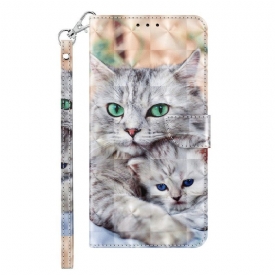 Κάλυμμα iPhone 14 Pro με κορδονι Μόνο Thong Cats