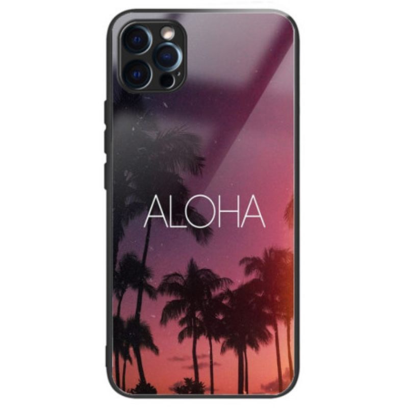 θηκη κινητου iPhone 14 Pro Aloha Tempered Glass