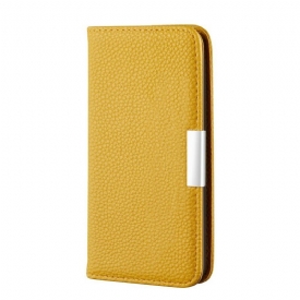 θηκη κινητου Samsung Galaxy S20 Plus / S20 Plus 5G Θήκη Flip Litchi Ultra Chic Faux Leather