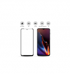 Προστατευτικό Οθόνης Oneplus 6T Full Size Tempered Glass - Μαύρο