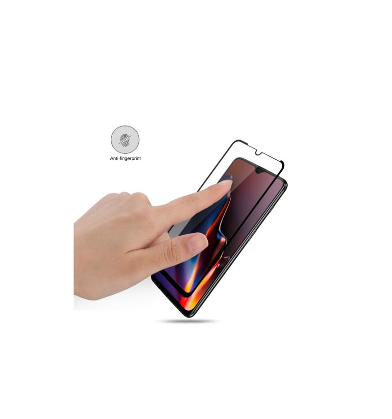 Προστατευτικό Οθόνης Oneplus 6T Full Size Tempered Glass - Μαύρο